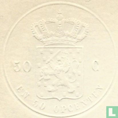 Reliefzegel 0,50 + 50 opcenten