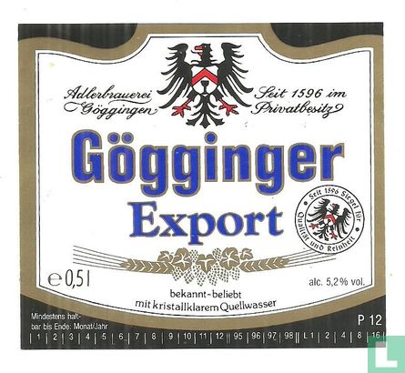 Gögginger Export