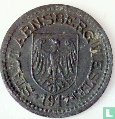 Arnsberg 10 pfennig 1917 - Afbeelding 1