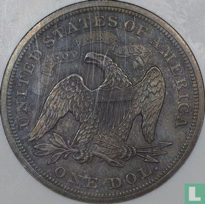 Vereinigte Staaten 1 Dollar 1867 (Silber) - Bild 2