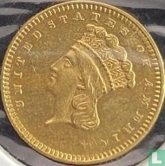 United States 1 dollar 1873 (Indian head - type 2) - Image 2