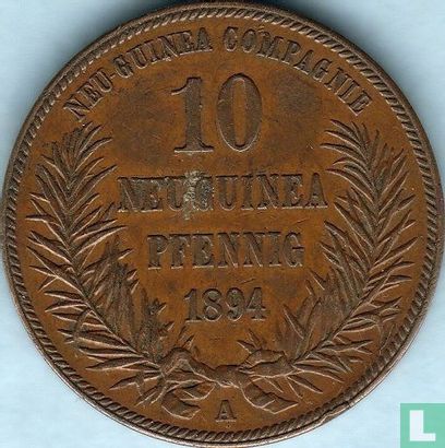 German New Guinea 10 neu-guinea pfennig 1894 - Image 1