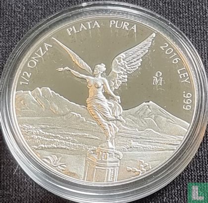 Mexico ½ onza plata 2016 (PROOF) - Image 1