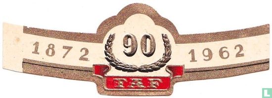 90 Taf - 1872 - 1962 - Afbeelding 1