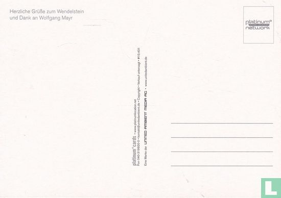10431 - Herzliche Grüße zum Wendelstein und Dank an Wolfgang Mayr - Afbeelding 2
