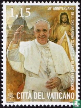 Fünfzig Jahre Priesterweihe von Papst Franziskus