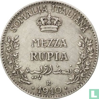 Somaliland italien ½ rupia 1910 - Image 1