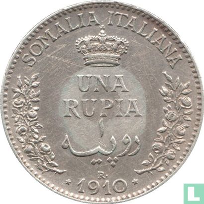Italiaans-Somaliland 1 rupia 1910 - Afbeelding 1