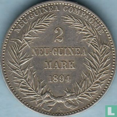 German New Guinea 2 neu-guinea mark 1894 - Image 1