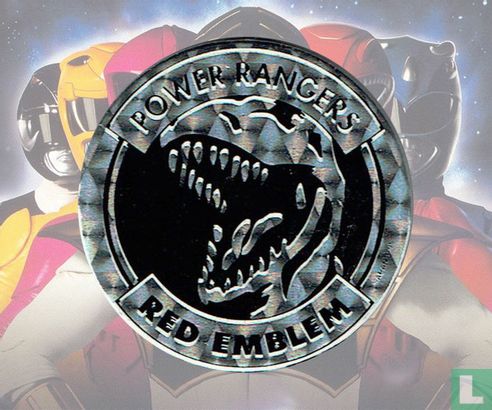 Power Ranger - Red Emblem - Afbeelding 1