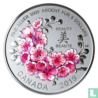 Canada 8 dollars 2019 "A gift of beauty" - Image 1