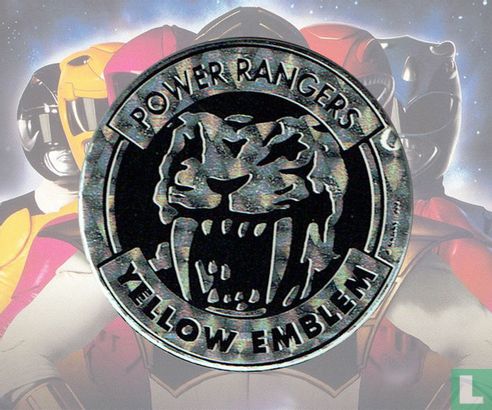 Emblème de pouvoir Ranger jaune  - Image 1