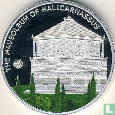 Palau 1 dollar 2009 (PROOFLIKE) "Mausoleum of Halicarnassus" - Image 1