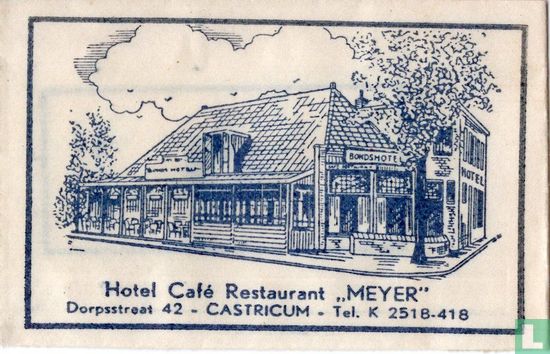 Hotel Café Restaurant "Meyer" - Image 1