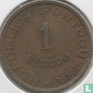 Angola 1 escudo 1972 - Image 2