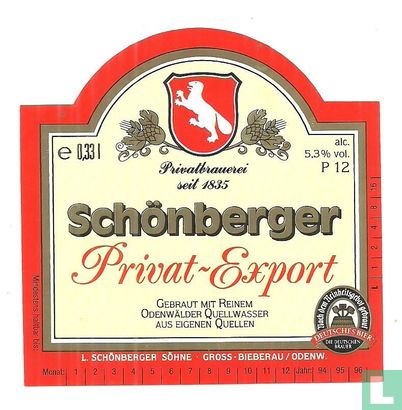 Schönberger Privat Export