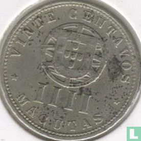 Angola 20 centavos 1927 - Image 2