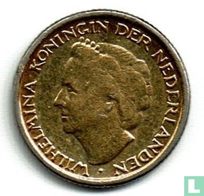 Nederland 10 cent 1948 verguld - Bild 2