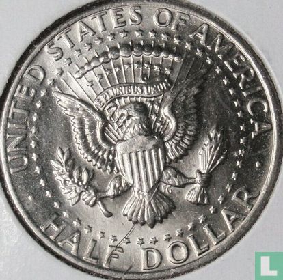 États-Unis ½ dollar 1974 (D - type 2) - Image 2