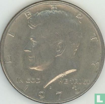 États-Unis ½ dollar 1973 (D) - Image 1