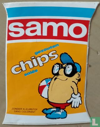samo gezouten chips - Afbeelding 1