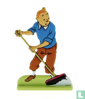 Tintin mit Pinsel. - Bild 1