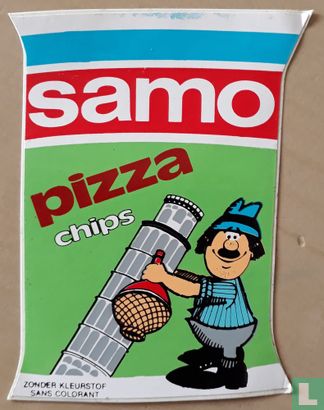 samo pizza chips - Afbeelding 1