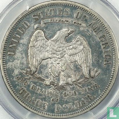 Verenigde Staten 1 trade dollar 1878 (CC) - Afbeelding 2