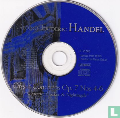 Händel    Organ Concertos, Opus 7  (4-6) - Afbeelding 3