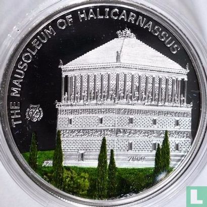 Palau 5 dollars 2009 (PROOF) "Mausoleum of Halicarnassus" - Afbeelding 1