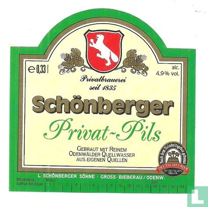 Schönberger Privat Pils