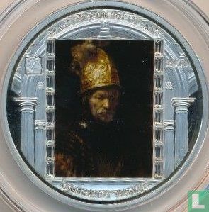Cook Islands 20 dollars 2010 (PROOF) "Rembrandt - The man with the gold helmet" - Image 1