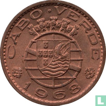 Cape Verde 1 escudo 1968 - Image 1