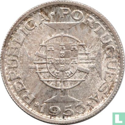 Kaapverdië 10 escudos 1953 - Afbeelding 1
