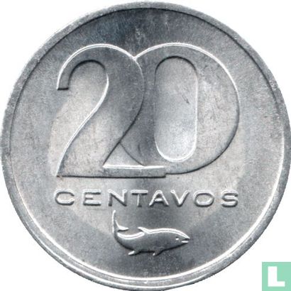 Kaapverdië 20 centavos 1977 - Afbeelding 2
