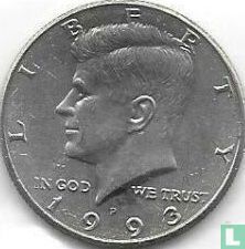 Vereinigte Staaten ½ Dollar 1993 (P) - Bild 1