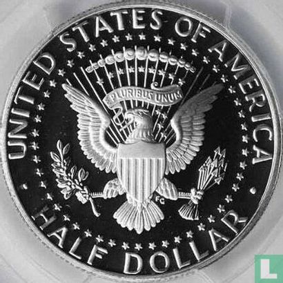 États-Unis ½ dollar 1992 (BE - argent) - Image 2