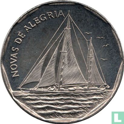 Kap Verde 20 Escudo 1994 "Sailing ship Novas de Alegria" - Bild 2
