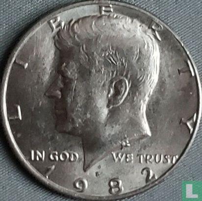 Verenigde Staten ½ dollar 1982 (P - zonder FG) - Afbeelding 1