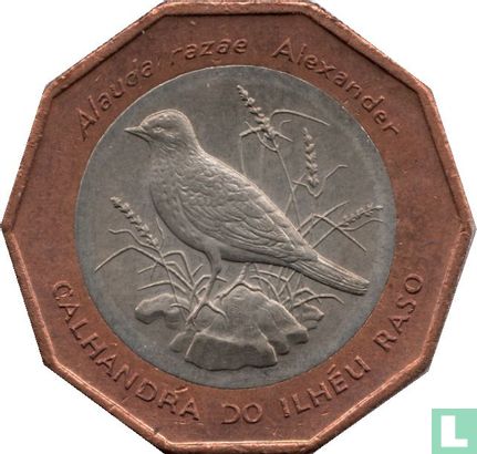 Kaapverdië 100 escudos 1994 (bronzen ring) "Razo lark" - Afbeelding 2
