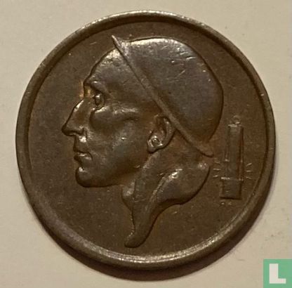 Belgium 20 centimes 1954 (NLD - misstrike) - Image 2