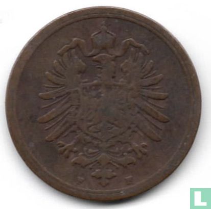 Empire allemand 1 pfennig 1875 (F) - Image 2