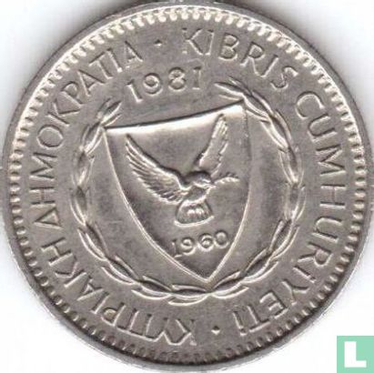 Zypern 25 Mil 1981 - Bild 1