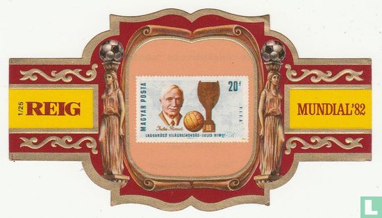 Founder of the Championships, Jules Rimet (Hungria) - Image 1