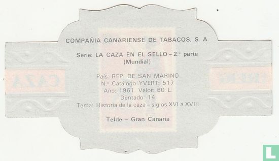 Historia de la Caza (Rep. de San Marino) - Image 2
