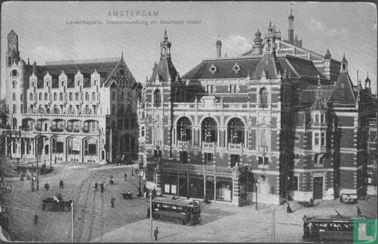 Leidscheplein, Stadschouwburg en American Hotel 