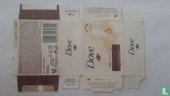 Dove silk cream oil - 100 gr - Afbeelding 1