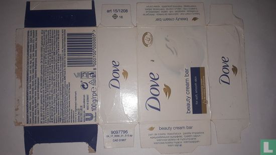 Dove beauty cream bar - 100 gr - Image 1