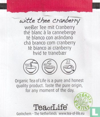 white tea cranberry - Afbeelding 2