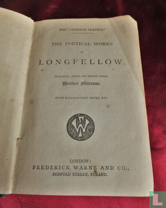 The Poetical works of Longfellow  - Bild 3